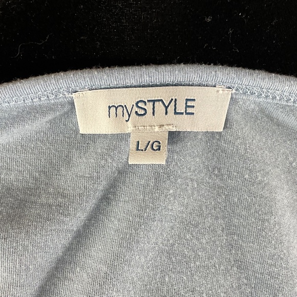 My Style Baby Blue Vintage T-Shirt - Picture 5 of 7